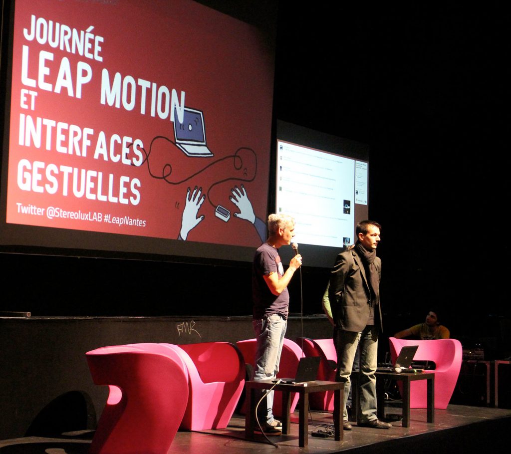Univers 3D avec Leap motion