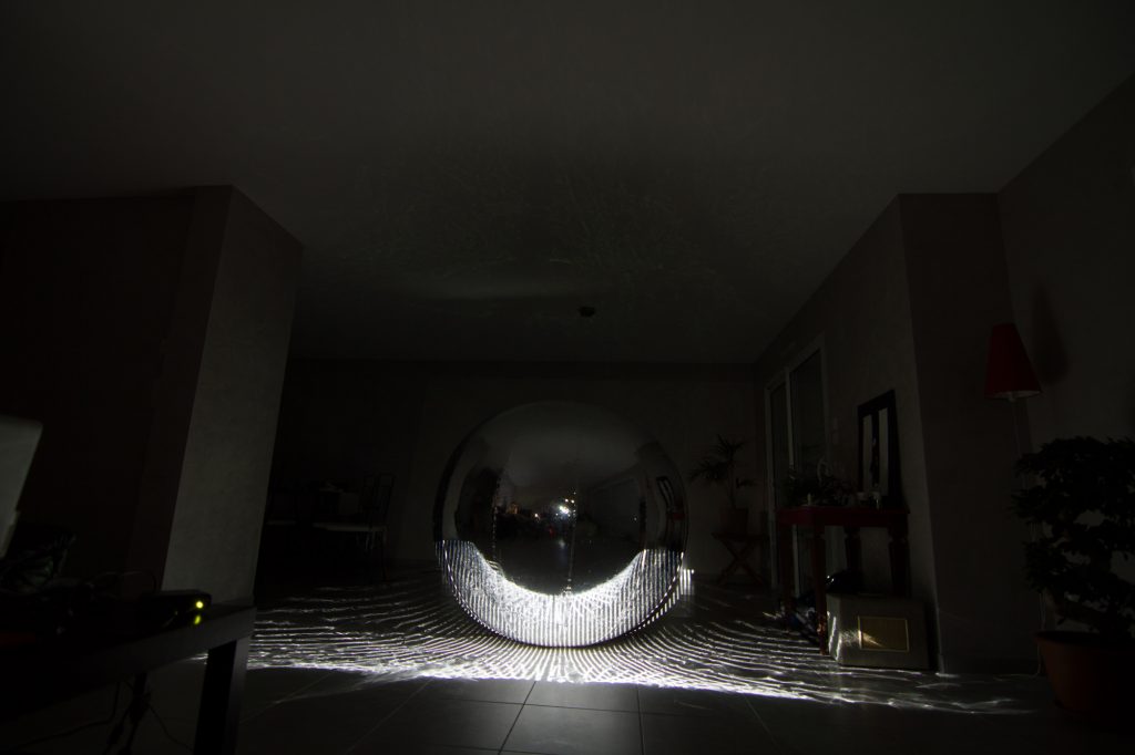 Projection sur sphere