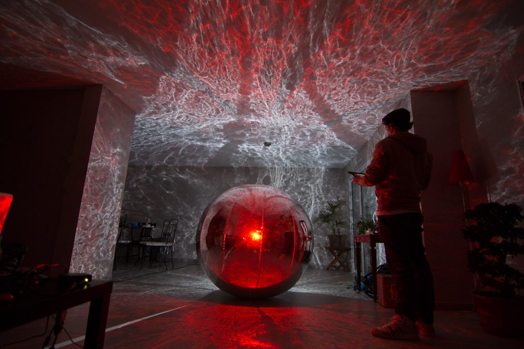 Projection sur sphere