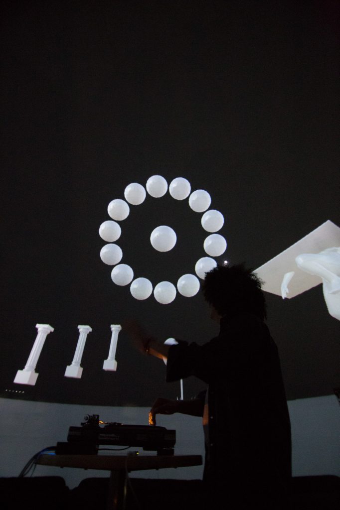Ganymède, installation immersive et interactive — vue 2