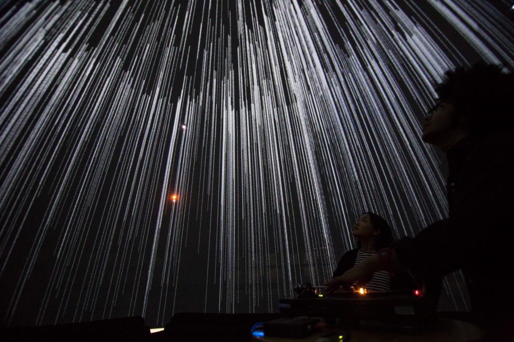 Ganymède, installation immersive et interactive