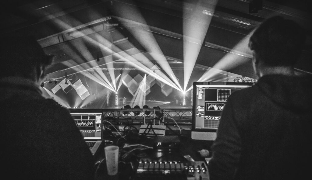 Vidéo mapping en direct, festival Process — vue 19