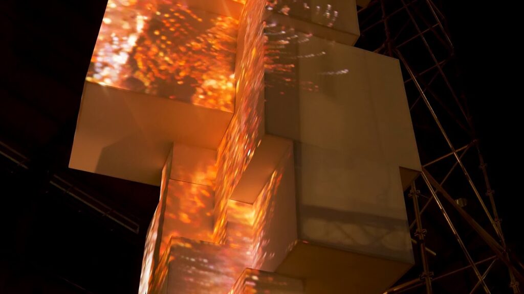 Mapping vidéo sur cubes — Web2day