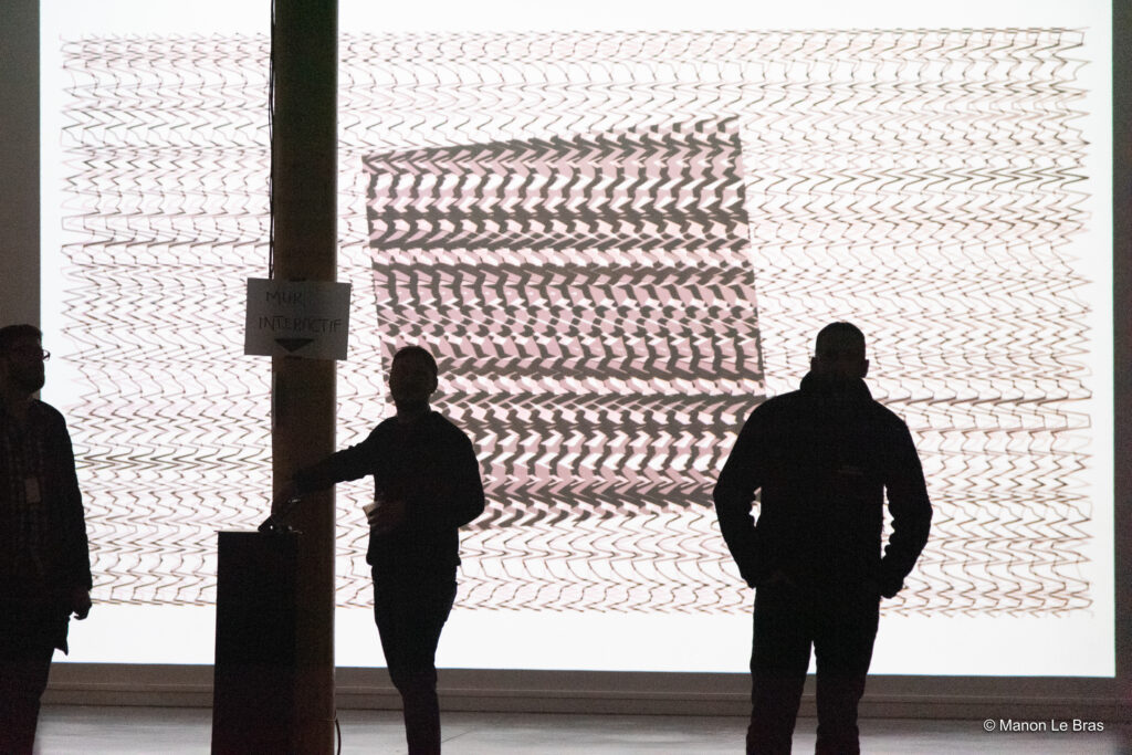 Vidéo mapping en direct, festival Process — vue 21