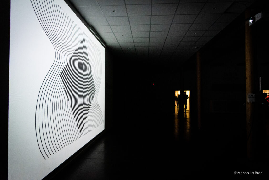Vidéo mapping en direct, festival Process — vue 18