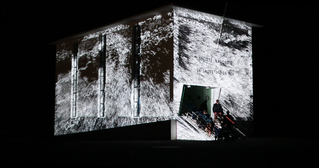 Vidéo mapping IMMERSEA — vue 3