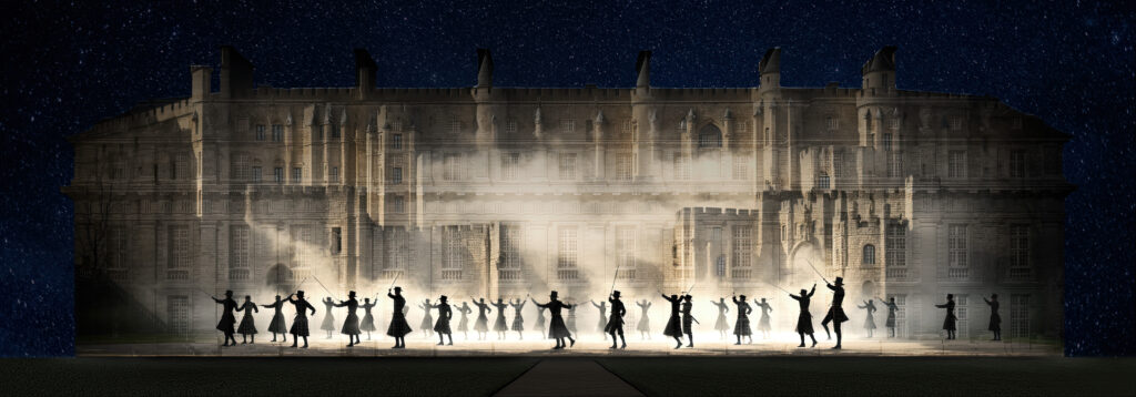 Variante de composition historique adaptée au Pavillon du Roi à Vincennes
