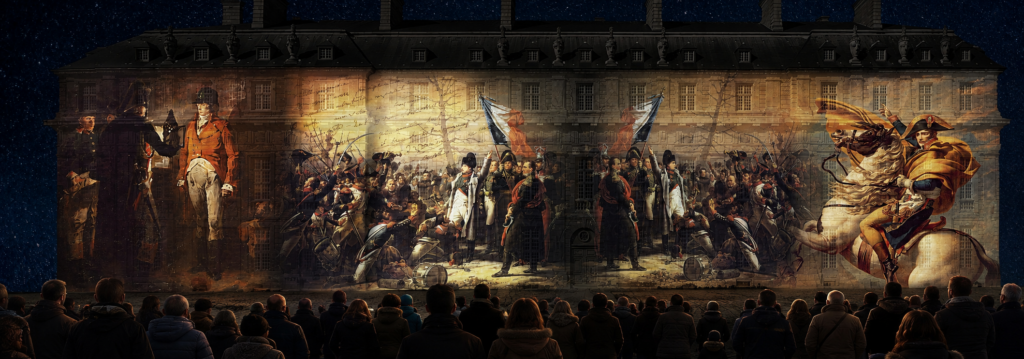 Mapping vidéo Château de Vincennes